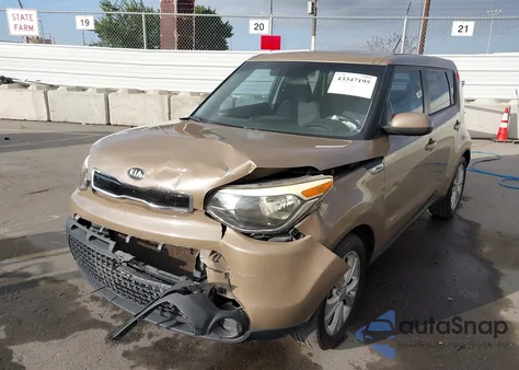 2015 Kia Soul + from USA, damaged, VIN KNDJP3A5XF7115149
